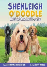 Shenleigh O'Doodle, Half Golden, Half Poodle by Annesley M Hackathorn